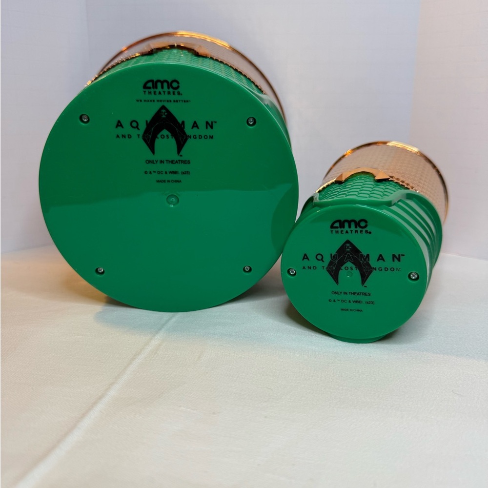 AMC Exclusive Aquaman Lost Kingdom Popcorn Bucket  And Tumbler Cup Set - Picture 3 of 7